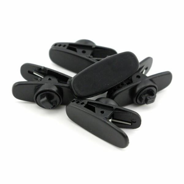5x Cable Wire Lapel Clip Organizer Rotate Mount FR Lavalier Mic