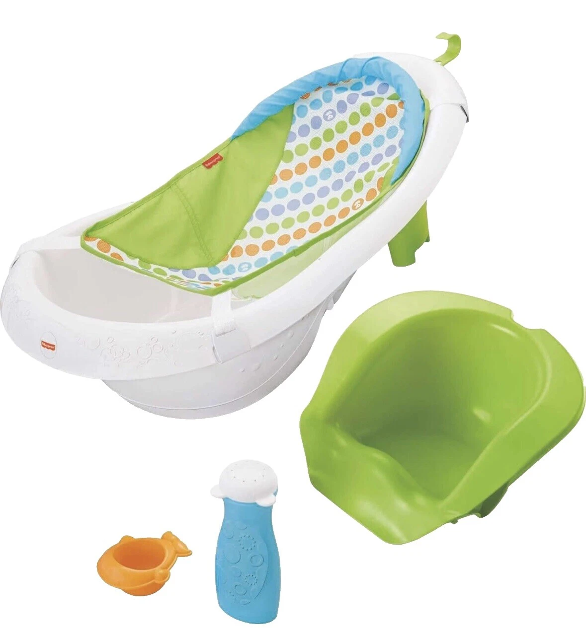 Baño de bebé Fisher-Price Multicolor bañeras para Bebés