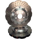 DBA 5000 Series XD Wavy Brake Rotors Suit Front 8V Audi RS3 Sedan (PAIR)