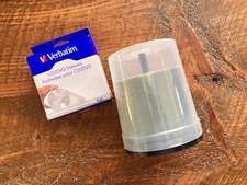 Verbatim CD-R 75 Pack 700 MB 80 Min Blank Media CD's + 32 Paper Sleeves Bundle