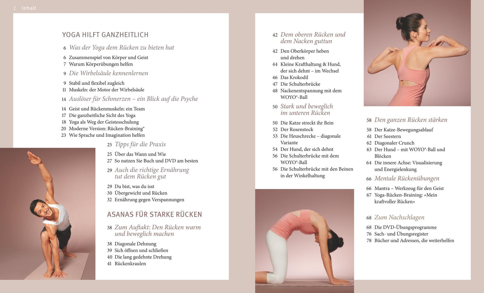 Thumbnail - Yoga Für Den Rücken (mit Dvd) Anna Trökes