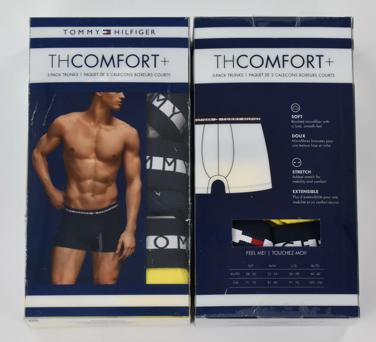 Men's Tommy Hilfiger Men's THComfort+ Boxer Brief 3-Pack Underwear Reg  44.50