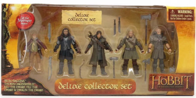The Hobbit   The Bridge Direct   Deluxe Collector Box Set (5x Figures)   Sealed