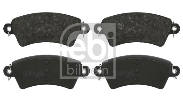 Febi 16364 BremsbeläGe KlöTzer Belagsatz Vorne Vorderachse Citroen-image