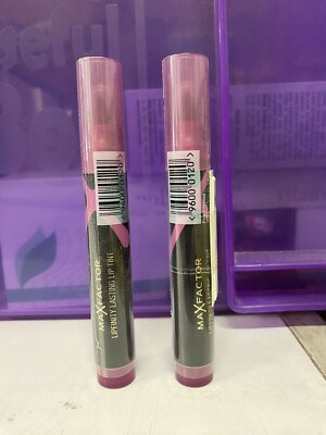 X2 MAX FACTOR LIPFINITY LASTING LIP TINT LIPPENMARKER # 03 PINK PRINCESS