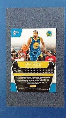 2016-17 Panini Threads KEVIN DURANT #50 Dazzle Golden State