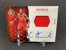 2016-17 PANINI LIMITED CHINANU ONUAKU RPJ-CO ROOKIE PHENOMS JERSEY AUTO 99/99