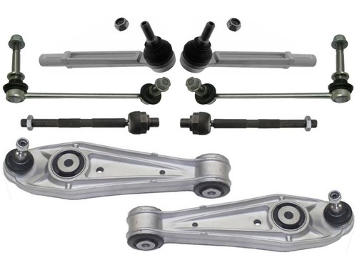 PORSCHE BOXSTER 986 WISHBONE + DROP LINK + TIE ROD & RACK END 96-04 2YR-WARRANTY