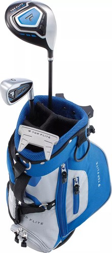 Top Flite 2022 Kids 5-Piece Complete Golf Club Set Juniors Height 45" & Under