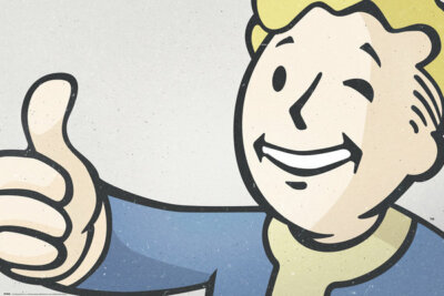 Poster Fallout 4 Vault Boy Mascot Playstation 4 XBox One