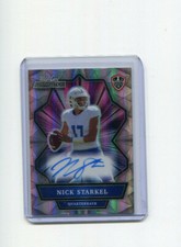 2021 Wild Card Alumination Collegiate Autographs Nick Starkel Rookie Auto