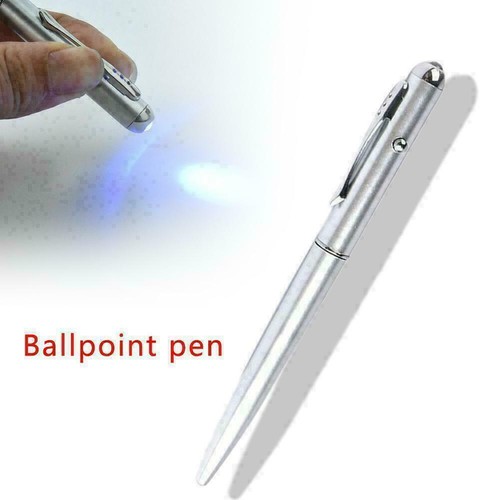 Taschen Taktische Taschenlampe Taschenlampe LED UV Taschenlampe Tintenstift Kugelschreiber L6C0 Inv ✨ - Bild 3 von 10
