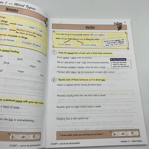 CGP Year 5 Books Bundle X 3English SPAG Revision Home Schooling Z11 - Picture 7 of 24