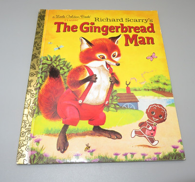 Richard Scarry's the Gingerbread Man by Nancy Nolte 2015 Little Golden Book LGB