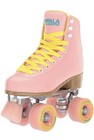 Impala Roller Skates Pink Quad Skates with Yellow Laces, Unisex — photo 2