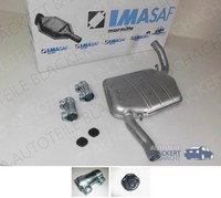 Imasaf Auspuff Mitteltopf+Anbauteile für Audi Coupe 2.6+2.8 110/128KW 1992-1996