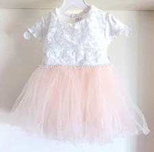 Festkleid, Bulsen Baby, Gr. 80, Tüll/Spitze,...