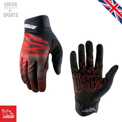 USWE Cartoon Offroad Handschuhe - rot/schwarz Gr. S - NEU