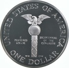 1989-S Proof Congressional Commemorative Silver Dollar $1 *7504 — photo 2