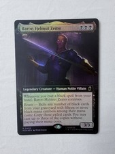 Baron Helmut Zemo (Extended Art) Marvel Super Heroes Foil NM
