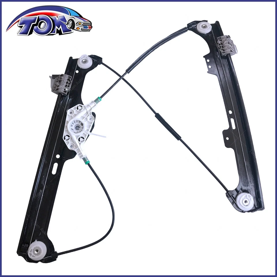 Front Left Power Window Regulator For 04-10 BMW 525i 530i 535i 545i 550i M5 Foto 2 de 4