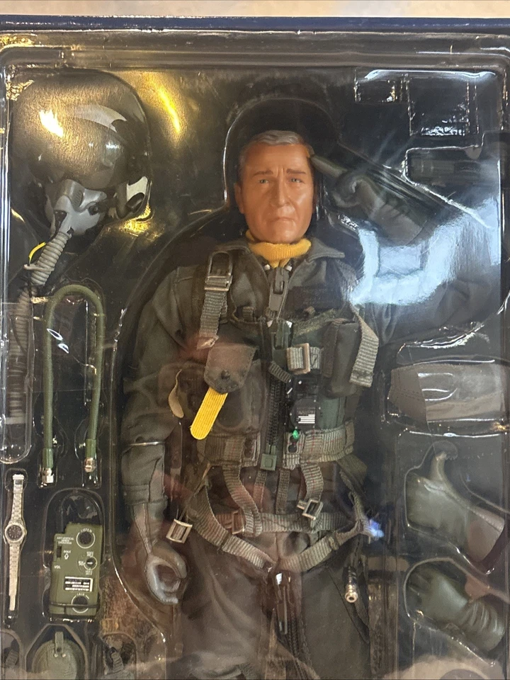 Figura Articulada Coleccionable Elite Force Aviator George W. Bush Escala 1/6 NUEVA Foto 3 de 4