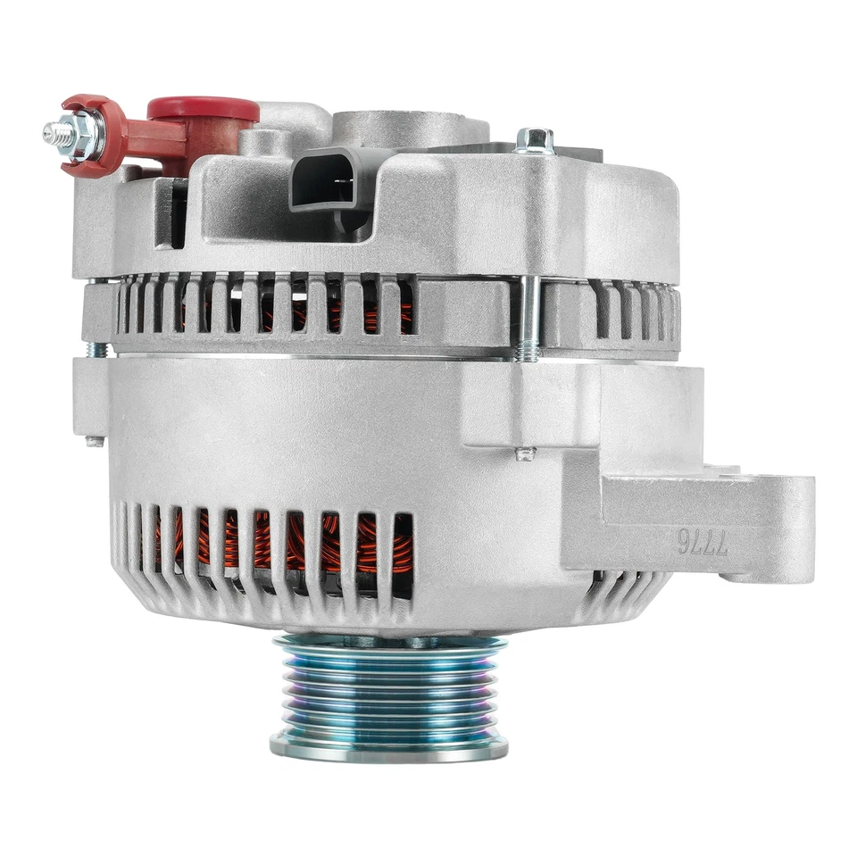 Alternador 130A 12V S6 CW IR IF 2004 Ford F-250 Super Duty 5.4L V8 7776N - Imagem 2 de 4