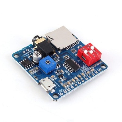 Mini Sprachwiedergabemodul, DY-SV5W Voice Playback Module, MP3-Player UART I/O