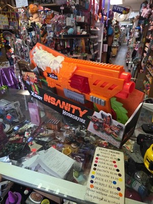 ZURU X-Shot Insanity HorrorFire Doomsday Toy Dart Blaster 16X Darts