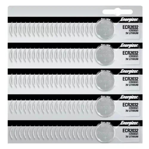 LOT 2-100 ENERGIZER 3V LITHIUM BATTERY CR2032 2032 BR2032 DL2032 Button Cell