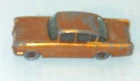 VINTAGE 1950-60's LESNEY MOKO MATCHBOX  1958 VAUXHALL CRESTA CAR No.22 SIL. WHLS