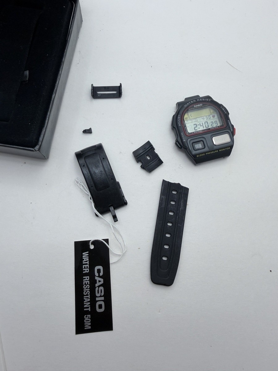 Vintage Casio BP-100 1990s Japan Digital Watch – Time Works – Read