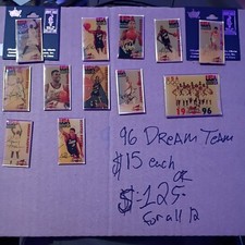 Vintage 1996 Dream Team Olympics Lapel Pins