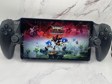 MIDNIGHT BLACK PLAYSTATION PORTAL CRACKED SCR...