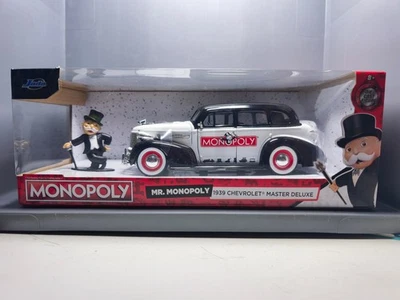 Jada 1/24 MONOPOLY Mr Monopoly & 1939 Chevrolet Master Deluxe (ET) - Photo 1/4