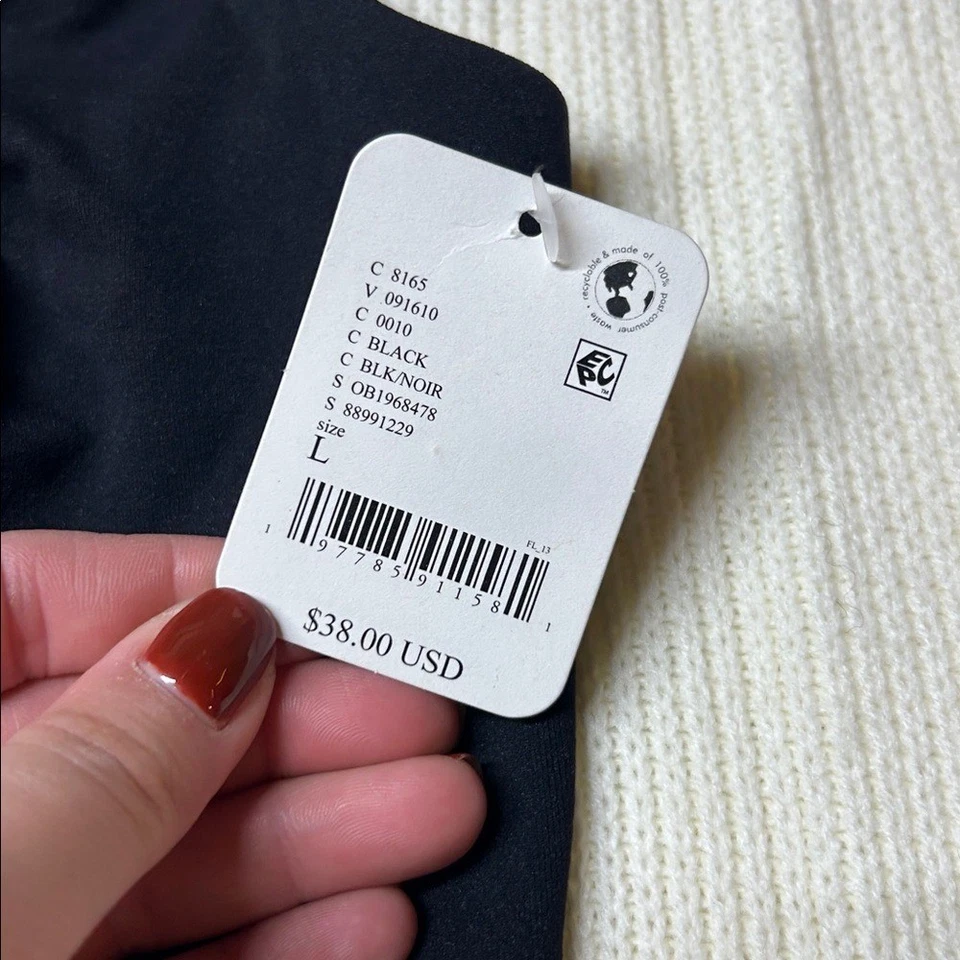 Sujetador Free People Bonded con aros sin forro negro talla grande nuevo con etiquetas Foto 2 de 4