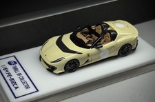 FuelMe 1:64 Resin car model Ferrari 812CA Convertible sports car beige