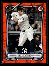 Aaron Judge 2026 Bowman Baseball Paper Orange Border Pattern 16/25 [jyc17