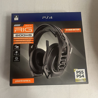 RIG 800HS kabelloses Gaming-Headset PS4/PS5 USB, Schwarz. Preis VB