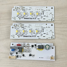 W10515058 1Pc W10515057 2Pcs Refrigerator LED Light Control Board
