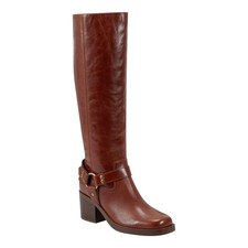 Marc Fisher Women's LAILE Knee High Boot, Tan 101, 9.5