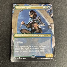 MTG - Shardless Agent. Modern Horizons 2. Borderless - Rare Artifact Creature.