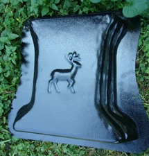 Concrete bench leg mold 3/16th" abs plastic 14"H x 16"W base 13"W top 3" thick