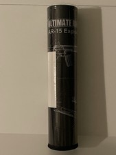 Ultimate Rifle Build 12" x 36" Gun Cleaning Mat Black AR-15 Exploded View