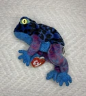 Vintage 2001 TY Beanie Babies Collection - Dart the Frog w/ Tags