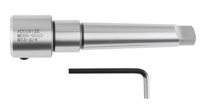 Accusize Industrial Tools Annular Cutter Arbor, Mt3 to 3/4'' Weldon Shank for Dr