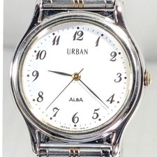 SEIKO ALBA URBAN Men's Battery Replaced Movable Item O-08