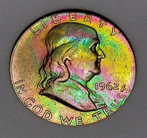 1962 D Franklin Half Dollar 50 Cent - MS++. #24