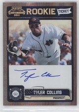 2011 Playoff Contenders Rookie Tickets Signatures Tyler Collins #RT17 Auto 0p8
