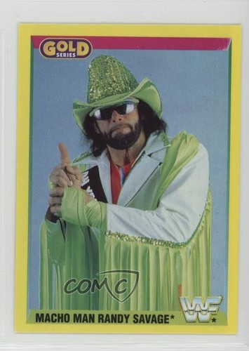 1992 Merlin Gold Series WWF Series 2 Randy Savage #56 HOF 0w6 - Picture 1 of 3